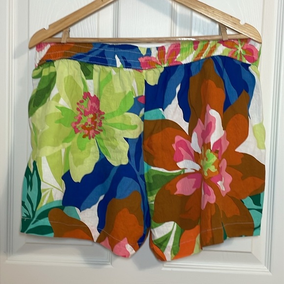Alani Noelle Tropical LinenShorts, Large - Picture 3 of 5